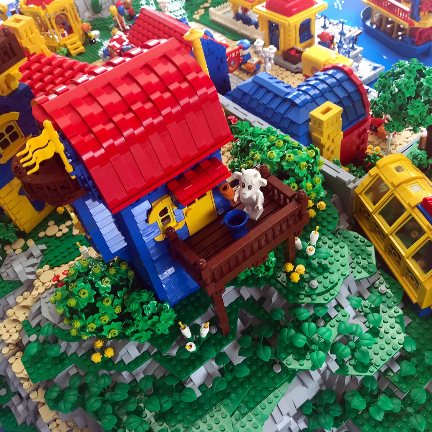 LEGO MOC Mosaic - Stone Island LOGO - LEGO Art by Firemodels